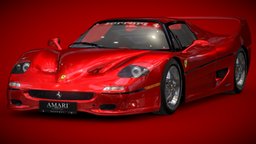 Ferrari F50 1995 ferrari, red, cars, sportcar, supercar, midpoly, mid-poly, racecar, free3dmodel, italiancar, supercars, racecars, 90s, fastcars, redcar, f1car, classiccar, gamereadymodel, freemodel, wehicle, sportcars, fastcar, gameready-lowpoly, car, free, gameready, classiccars, roadcar, nfshp2, qualitycontent, ferrariclassic, ferraridesign, ferrarif1, 1995s, alexka, midpolycar, amari, ferrarif50, amaricars, "nfshighstakes"
