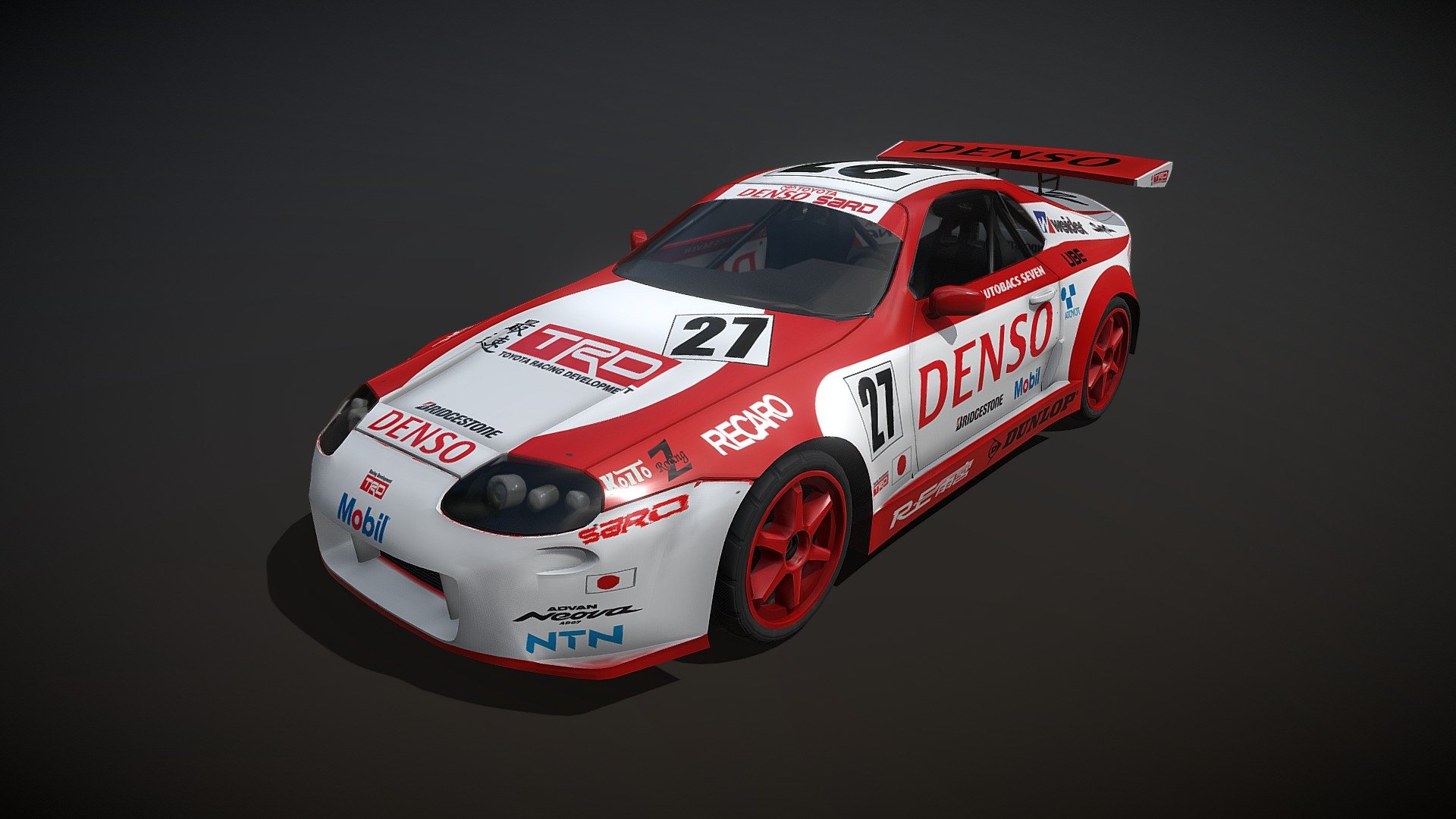 Toyota Denso Sard Supra
Console Specification Racing Car
Made for University Assignment - Toyota Denso Sard Supra - 3D model by SheldonJ99 3d model