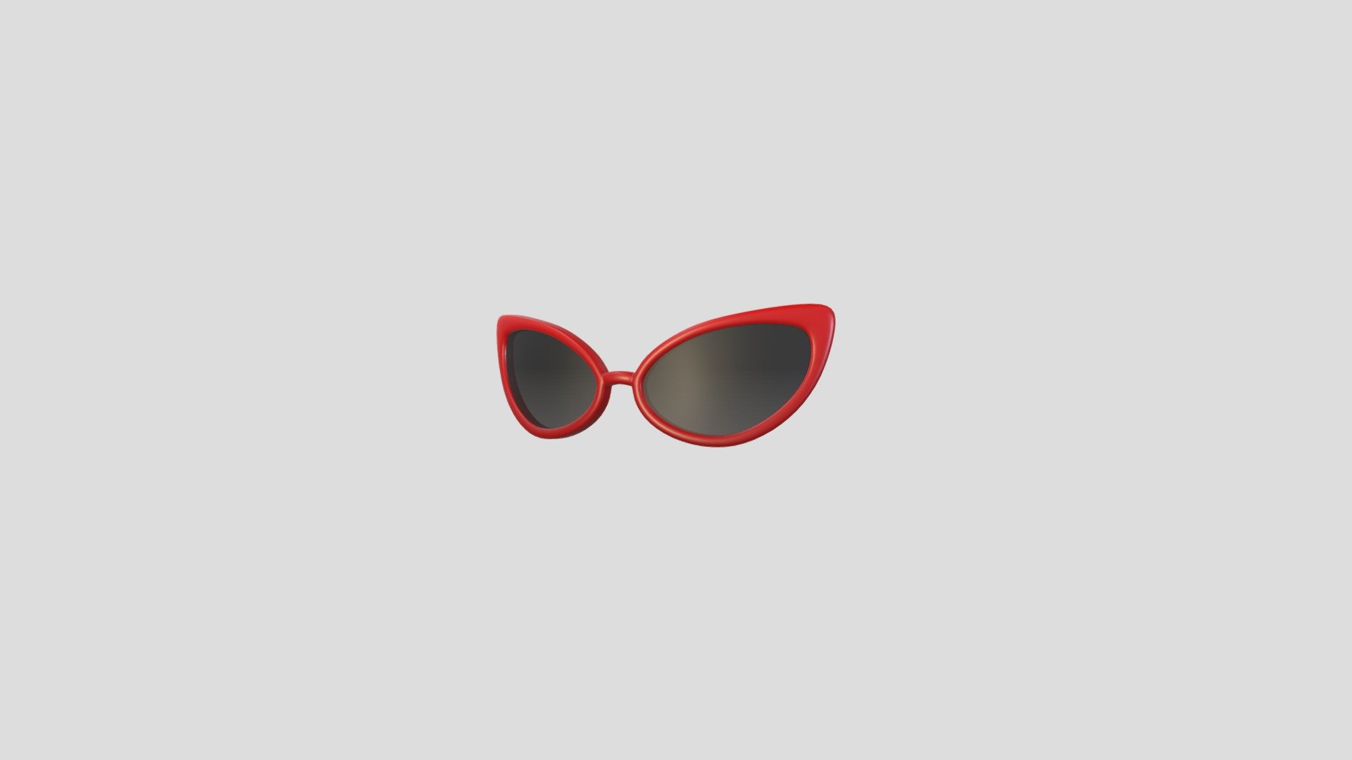 Cat Eye Sunglasses 3d model.      
    


File Format      
 
- 3ds max 2021  
 
- FBX  
 
- OBJ  
    


Clean topology    

No Rig                          

Non-overlapping unwrapped UVs        
 


PNG texture               

2048x2048                


- Base Color                        

- Normal                            

- Roughness                         



982 polygons                          

1,012 vertexs                          
 - Prop100 Cat Eye Glasses - Buy Royalty Free 3D model by BaluCG 3d model
