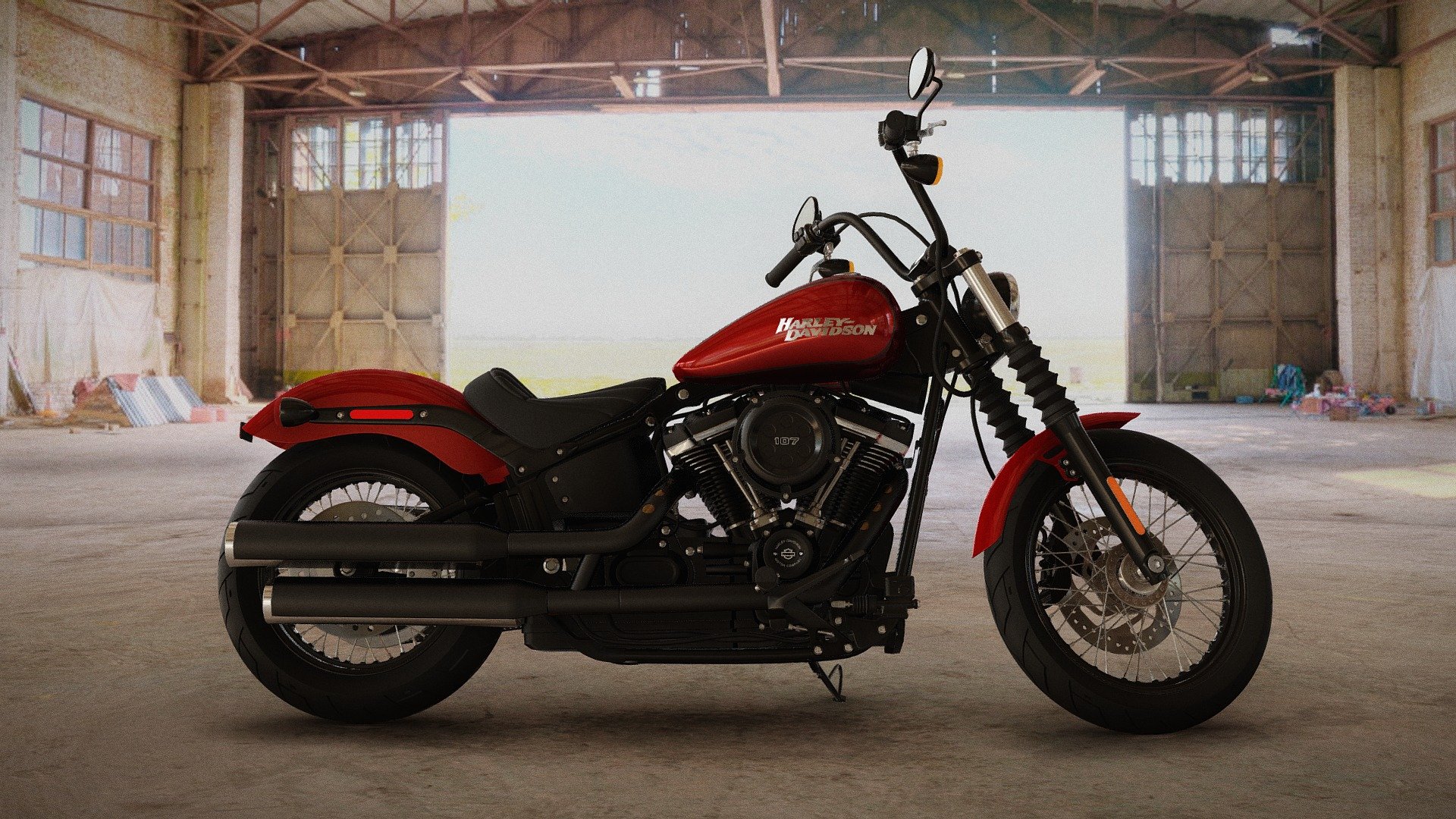 Harley Davidson Master - 3D model by TapMod 3d model