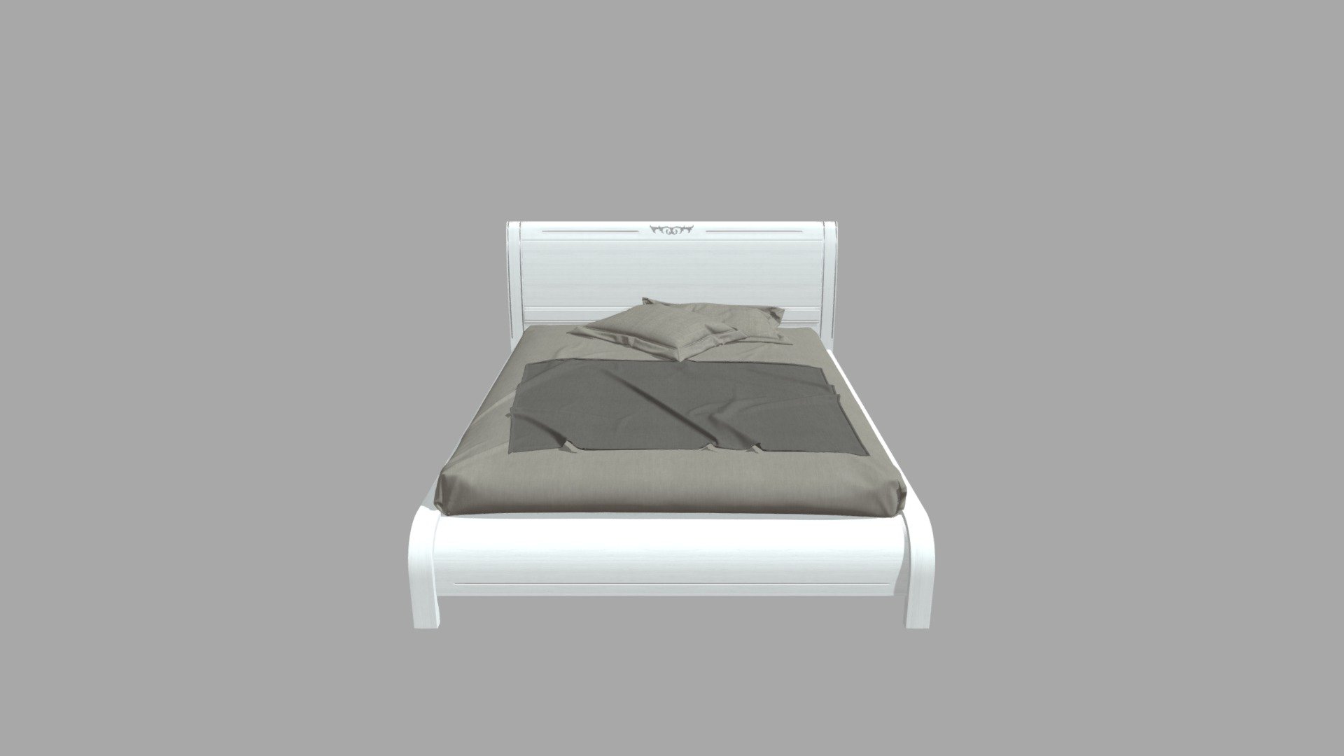Knyaja Bed 3d model - Knyaja Bed - 3D model by Artem Kravchenko (@awark) 3d model