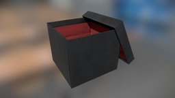 Cardboard Box Black