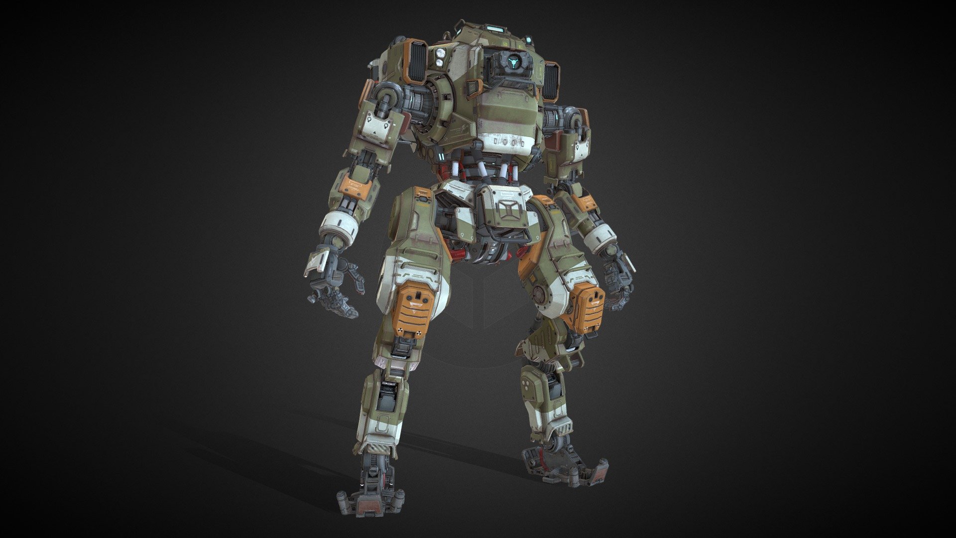 BT-7274 Titanfall

Fan art BT- 7274 Titanfall

*I likes to play Titanfall games and has a passion for BT-7274 is I therefore of creating this 3D work 3d model