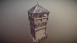 LV2 Defence Tower Mesh