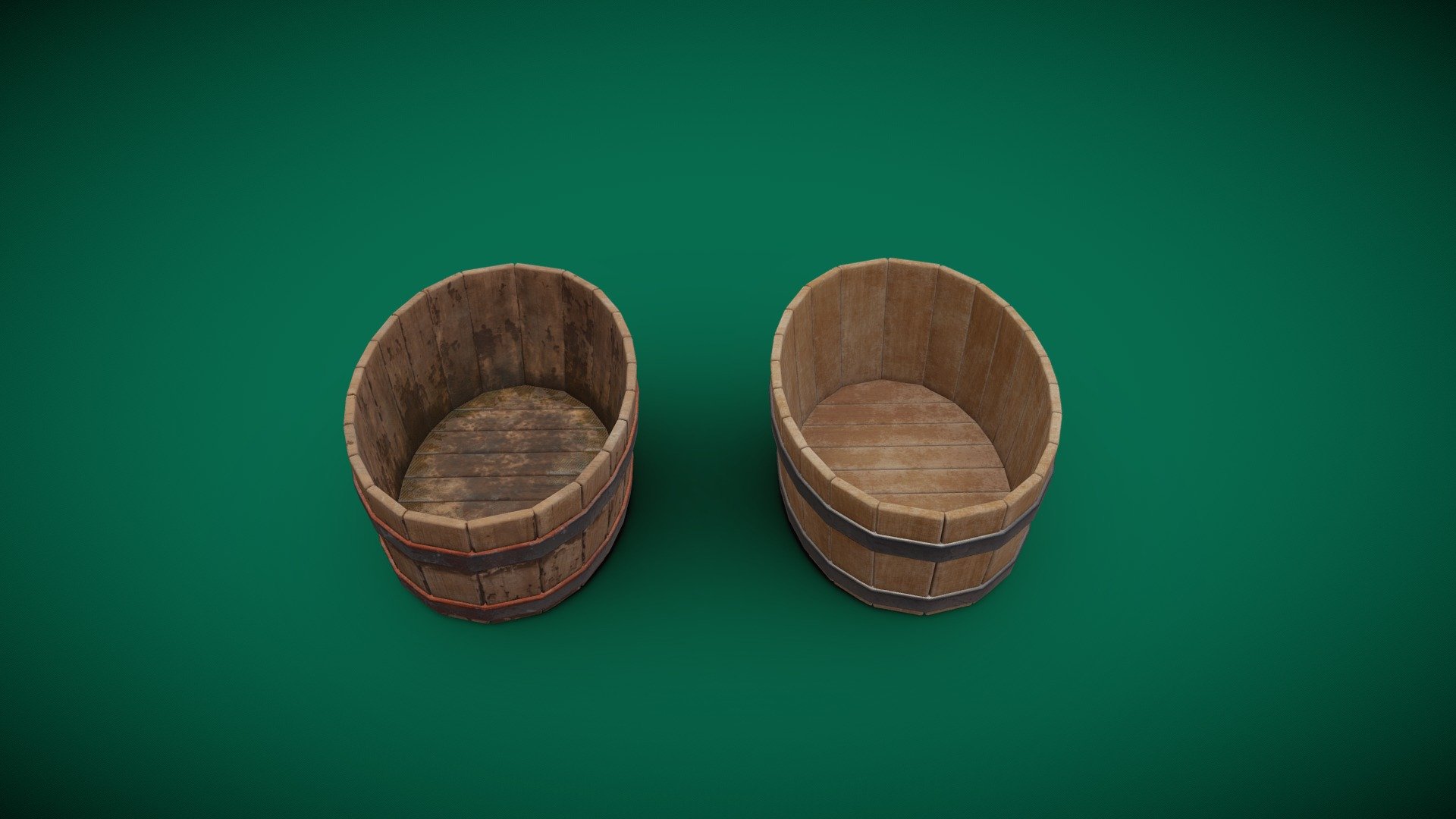 Wooden bath tub x2 dirty and clean.

Thanks for viewing! - Wooden Tub - Download Free 3D model by doxyz 3d model