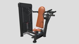 Deltoid press machine fitness, gym, equipment, exercise-equipment, sport