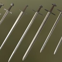 Sword pieces substancepainter, substance