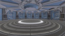 Sci-Fi Circular Environment untiy3d, unrealengine, scifimodels, unity, scifi, uved, scifienviromentgameoptimised