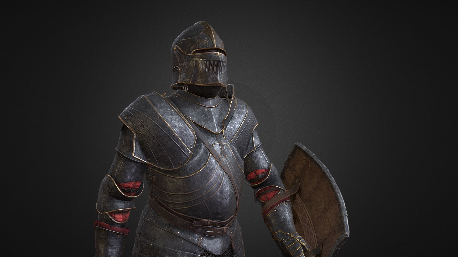 Video



The Medieval Knight pack comes with a lot of assets to create a variety of Medieval soldiers.

All materials in Unreal can be adjusted, color/specular/roughness and metallics can be adjusted with a mask. You can also add a logo.



Files: Unity(2021.3), Unreal(4.7/5.0).

Number of character parts: 65 (Weapon: 8, Upper Body: 10, Lower Body: 9, Helmets: 23, Gloves: 6, Body: 9)

Vertex counts of characters: ~6.500-27.500

Number of Textures: ~190 (Body - 12, Gloves - 20, Helmets - 62, Upper body - 36, Lower body - 36, Weapon - 21)

Texture Resolutions: 1K, 2K, 4K

Rigged: Yes

Rigged to Epic skeleton: Yes( IK bones are included)

Sockets: HelmSocket, VisorSocket, Weapon_rSocket, Weapon_lSocket, Shield_Socket, Buckler_Socket,PelvisSocket

Animated: No Animations included
 - Medieval Knight Demo - 3D model by Viverna (@Viverna_362) 3d model