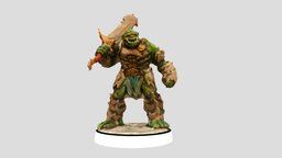 Orc with two handed sword