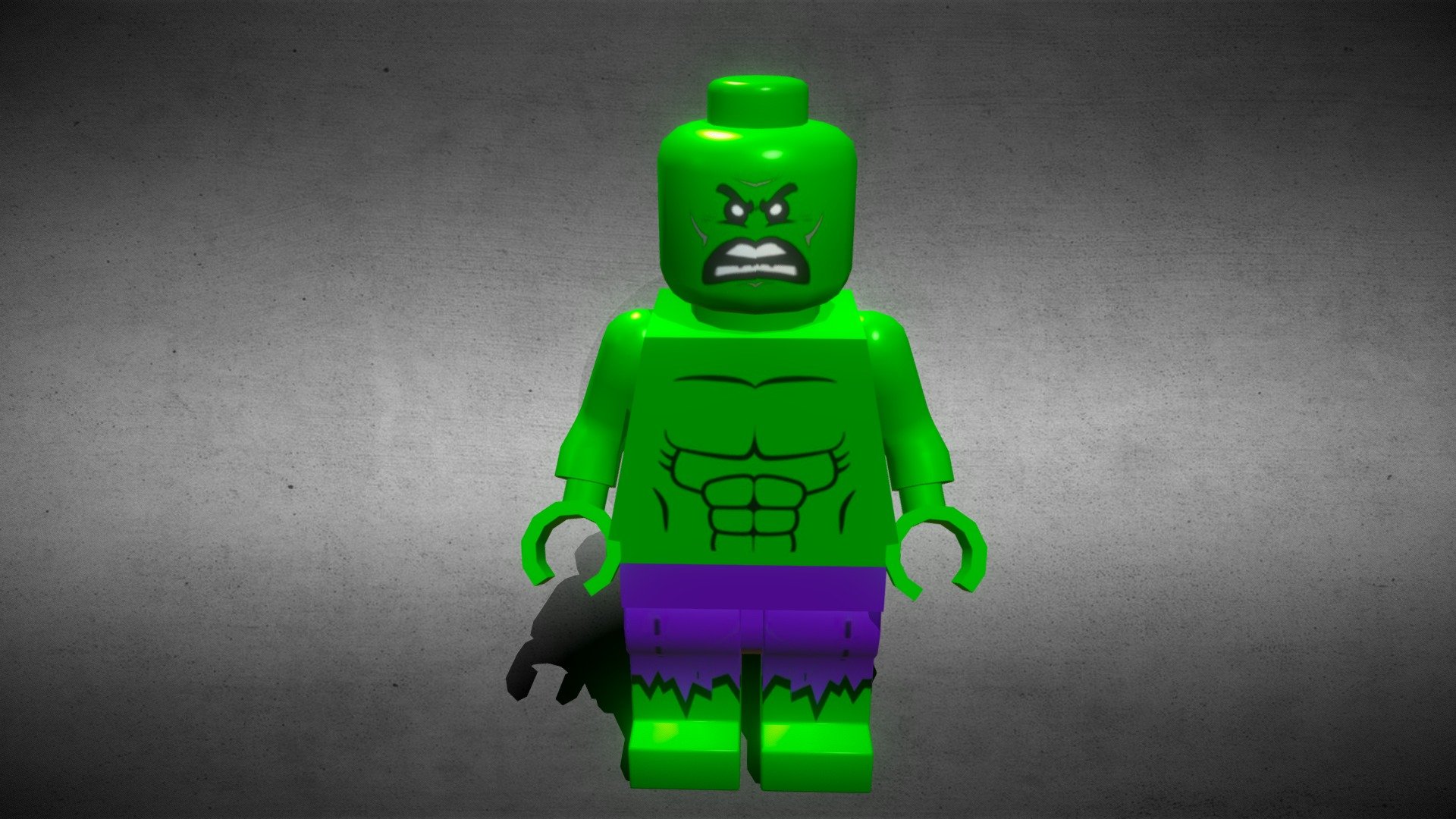 lego hulk marvel [low poly]

boneco de lego do hulk da marvel [low poly]
 my, first model
meu primeiro modelo - hulk lego CC0 - Download Free 3D model by Bernardo  Lucas (@BernardoLucas) 3d model