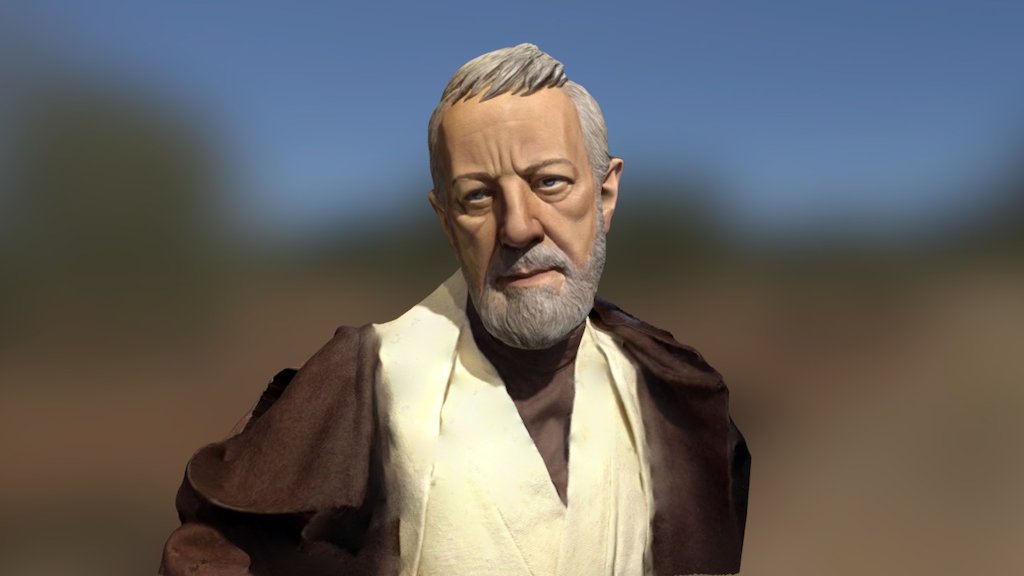 20170309 Obi-Wan Kenobi (270 degree) - 3D model by mike210tw 3d model