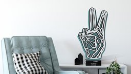 Peace sign layered peace, decor, wallpaper, layered, peacemaker, peaceful, wall-art, sofsdesigns