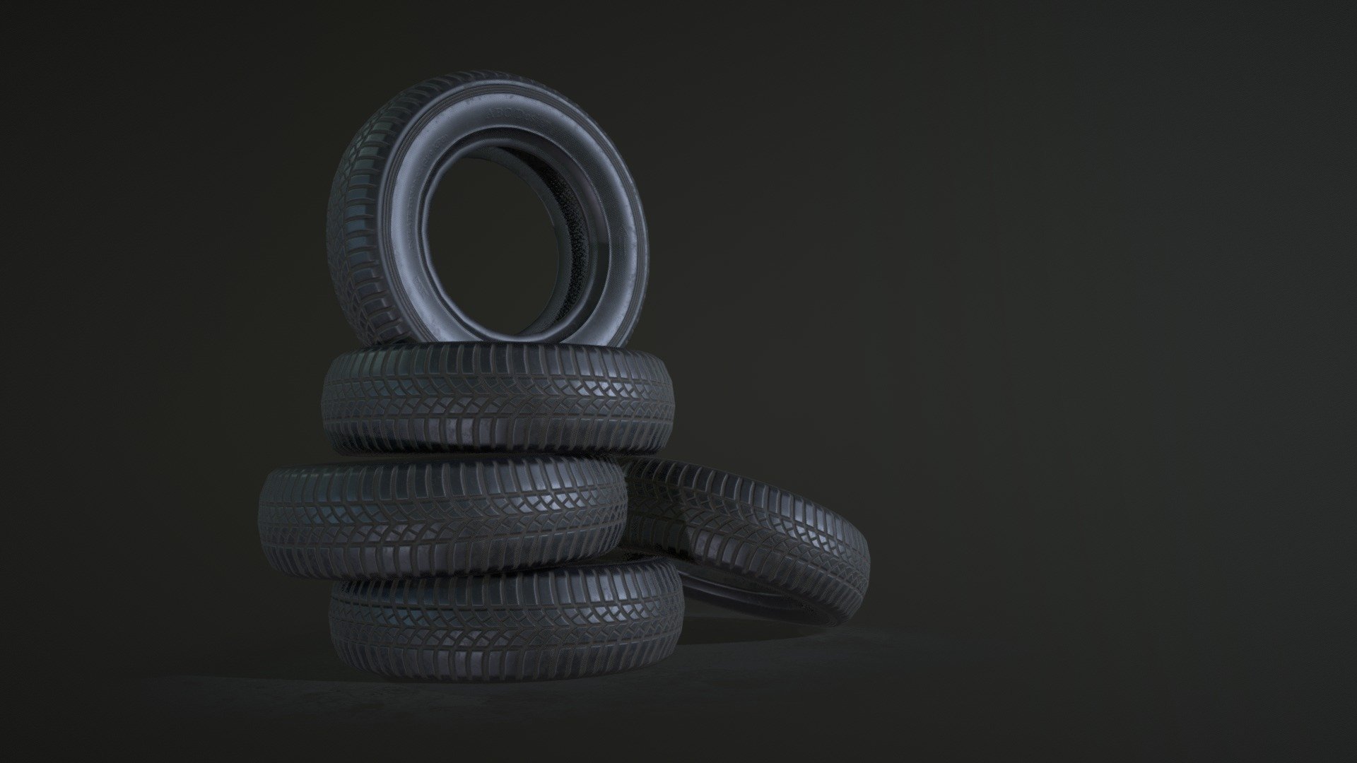Tire - 3D model by Isildur (@FLUFFY1999) 3d model