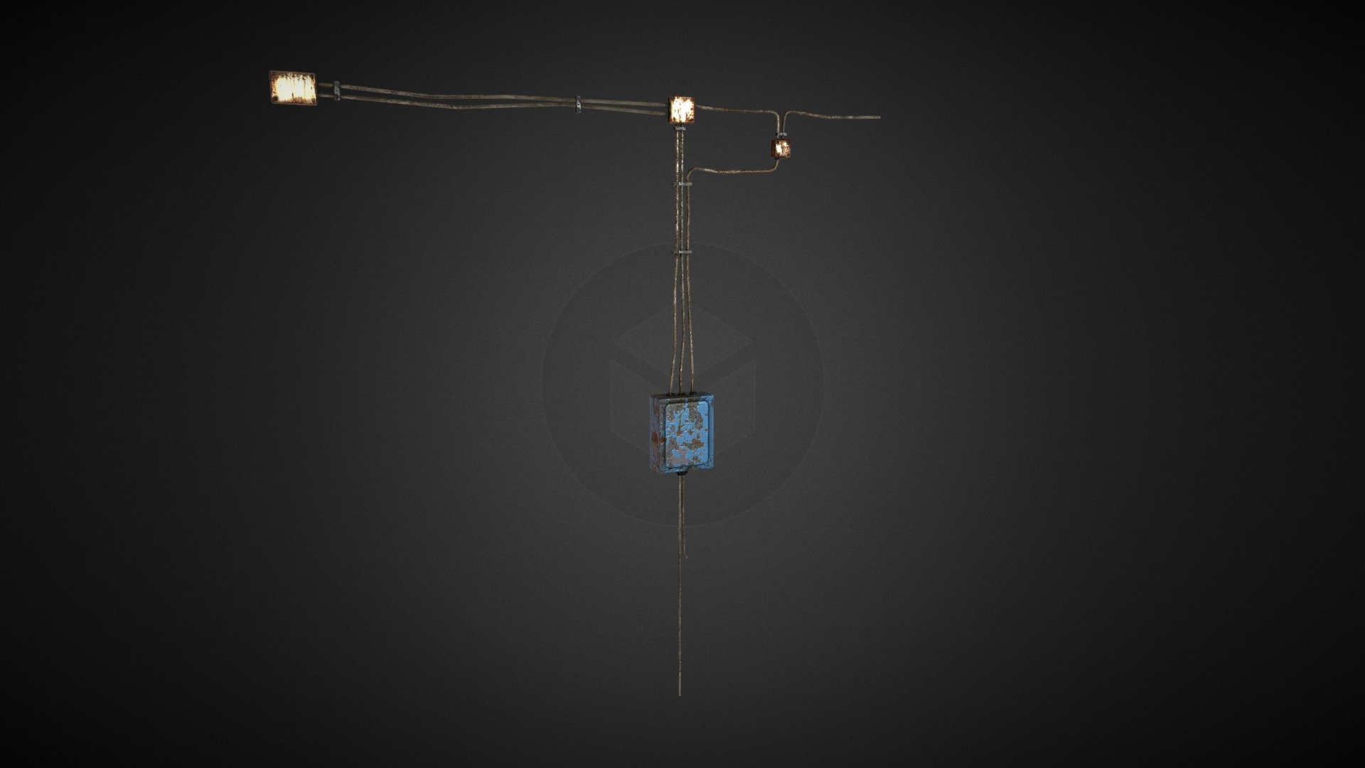 Game asset,lowpoly. 3d model