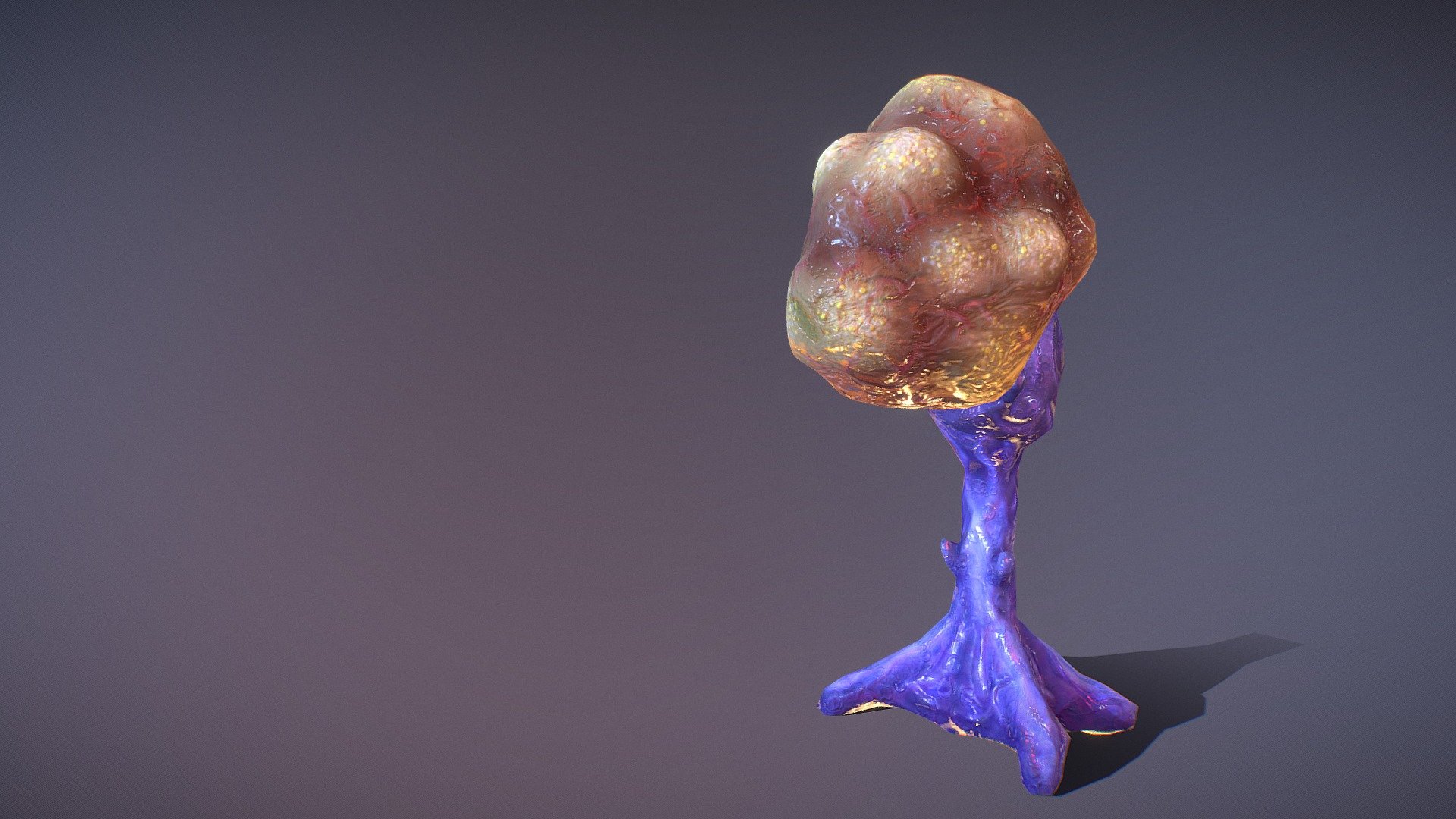 A gross, alien egg sack, filled with veins and all manners of alien goop, probably.

CONTACT for other model formats if neccesary 3d model