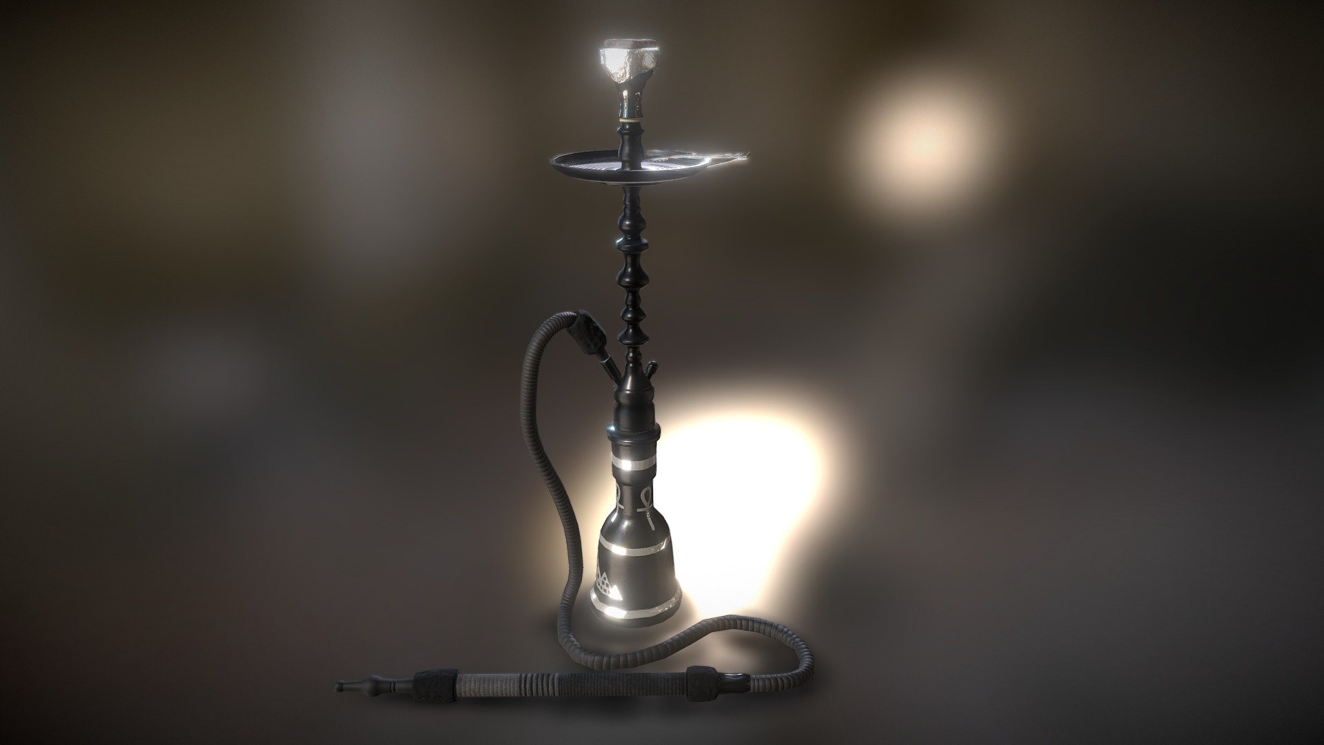 Created a Hookah using Maya, Mudbox, Photoshop, Quixel Suite, and xNormal.  Created in about 8 hours of work.  Critiques and advice are welcome - Hookah Final - Buy Royalty Free 3D model by Andrew Murphy (@heero6528) 3d model