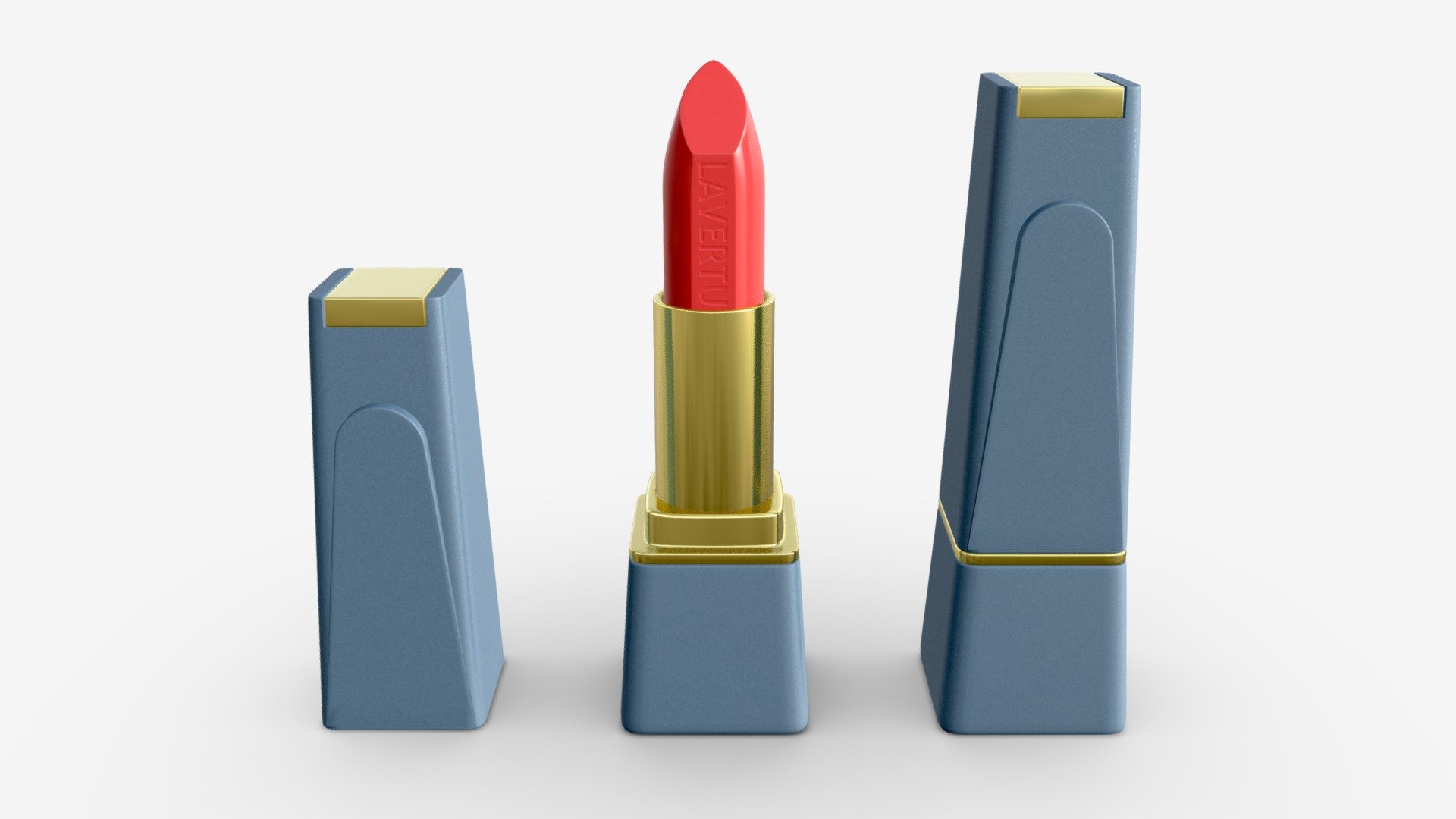 Lavertu Unique Lipstick - Buy Royalty Free 3D model by HQ3DMOD (@AivisAstics) 3d model
