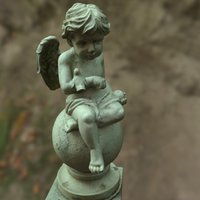 Angel Garden Ornament garden, angel, ornament, statue, photogrammetry, 3dscan