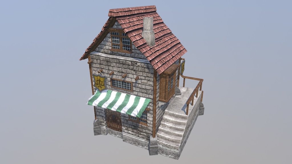 Medieval Store Download 3D model of the Medieval Shop from the Unity Asset Store: -link removed-  Check out our website: https://tetronum.wordpress.com - Medieval Store - 3D model by TETRONUM 3d model