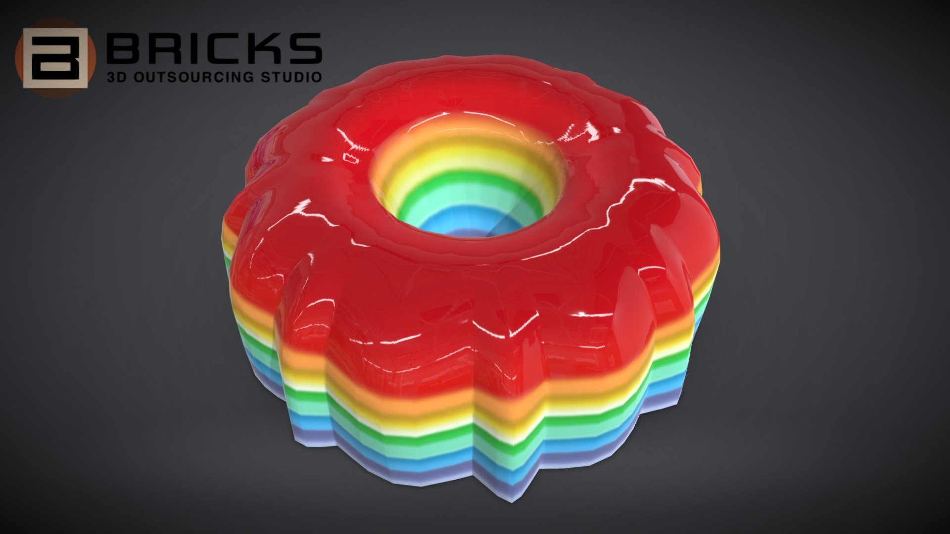 PBR Food Asset:
RainbowJelly
Polycount: 1702
Vertex count: 851
Texture Size: 2048px x 2048px
Normal: OpenGL

If you need any adjust in file please contact us: team@bricks3dstudio.com

Hire us: tringuyen@bricks3dstudio.com
Here is us: https://www.bricks3dstudio.com/
        https://www.artstation.com/bricksstudio
        https://www.facebook.com/Bricks3dstudio/
        https://www.linkedin.com/in/bricks-studio-b10462252/ - RainbowJelly - Buy Royalty Free 3D model by Bricks Studio (@bricks3dstudio) 3d model