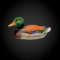 Duck bird, 3d-scan, duck, artec-eva, sobisya3d, zbrush