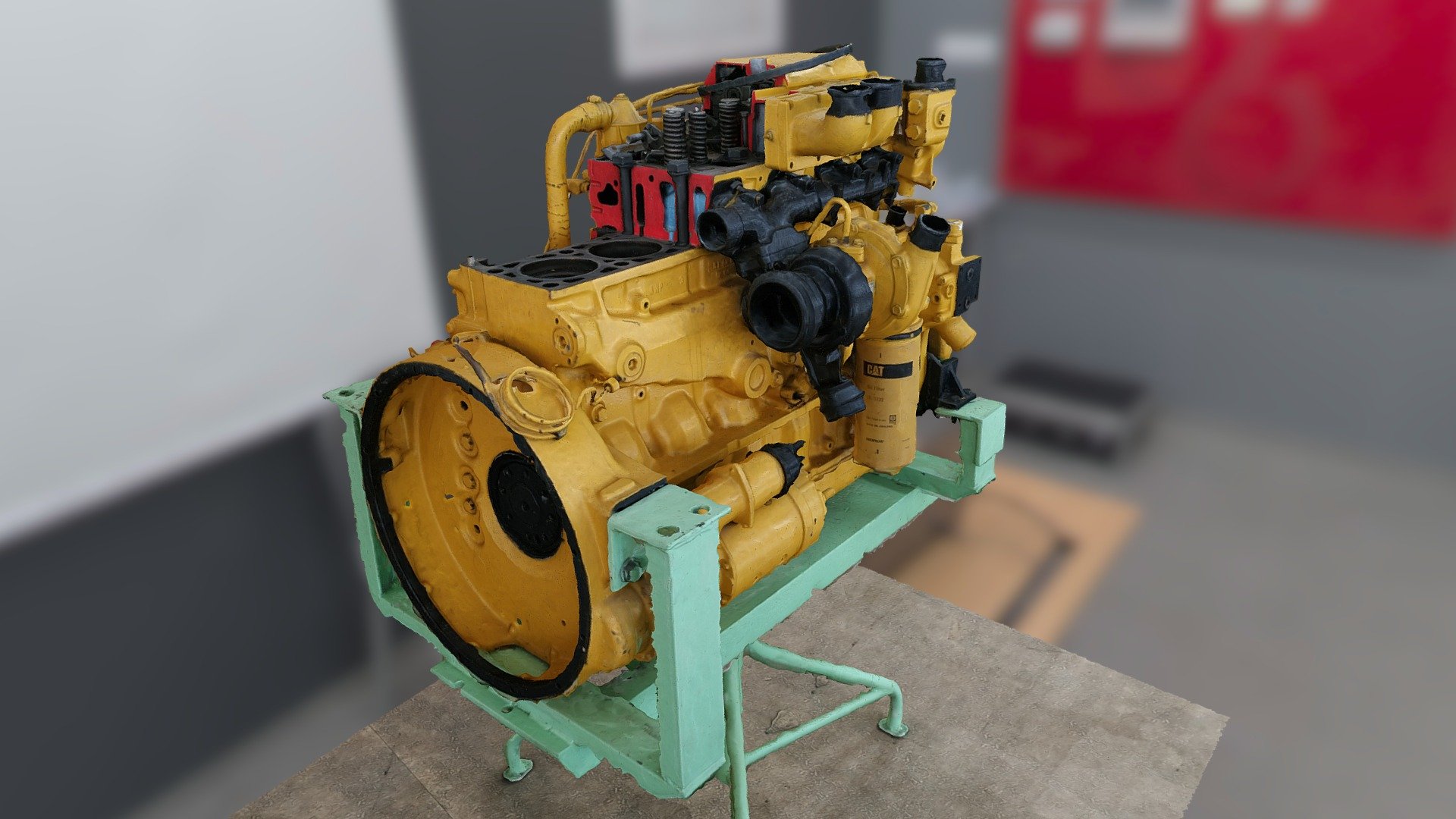 The 3116 Cat Engine is proficient at generating peak power levels of 205 horsepower at 2,400 rpm and 350 horsepower at 2,800 rpm. The Caterpillar 3116 is a turbocharged diesel engine used mainly for marine propulsion. The 3116 can work as a single unit or coupled with another for the likes of powerboats. The 3116 Caterpillar Engine is an extremely versatile engine due to its ability to work with several different Caterpillar marine transmissions that can supply different levels of acceleration. The 3116 provided the foundation for its successor the 3126, which was later replaced by the CAT C7 engine in 2003. You can’t really go wrong with a Cat engine, after all, Cat was used to power the American Virginia class nuclear submarine, which employs the Series 3512B turbocharged V-12 diesel engine…you can be sure your 3116 Cat Engine is more than just your standard engine.





 - Cat 3116 Engine - Download Free 3D model by Neo_minigan (@neominigan) 3d model