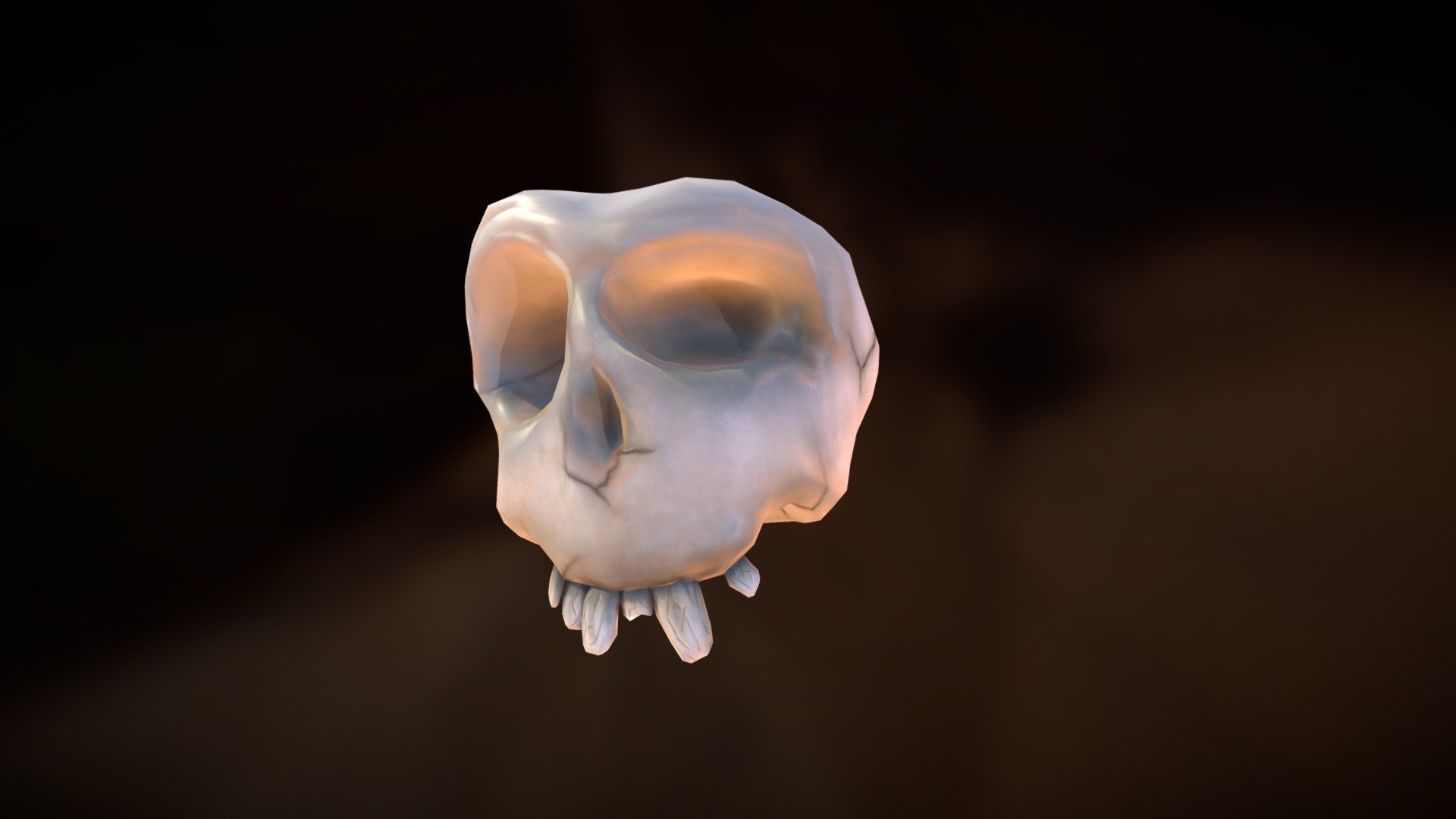 A cartoon skull for use in videogame engines.

This was modeled in Zbrush/Maya and textured in Substance Painter.

I hope you like it! :) - Cartoon Skull Test - Buy Royalty Free 3D model by Alex Zacarés (@alexzacares) 3d model