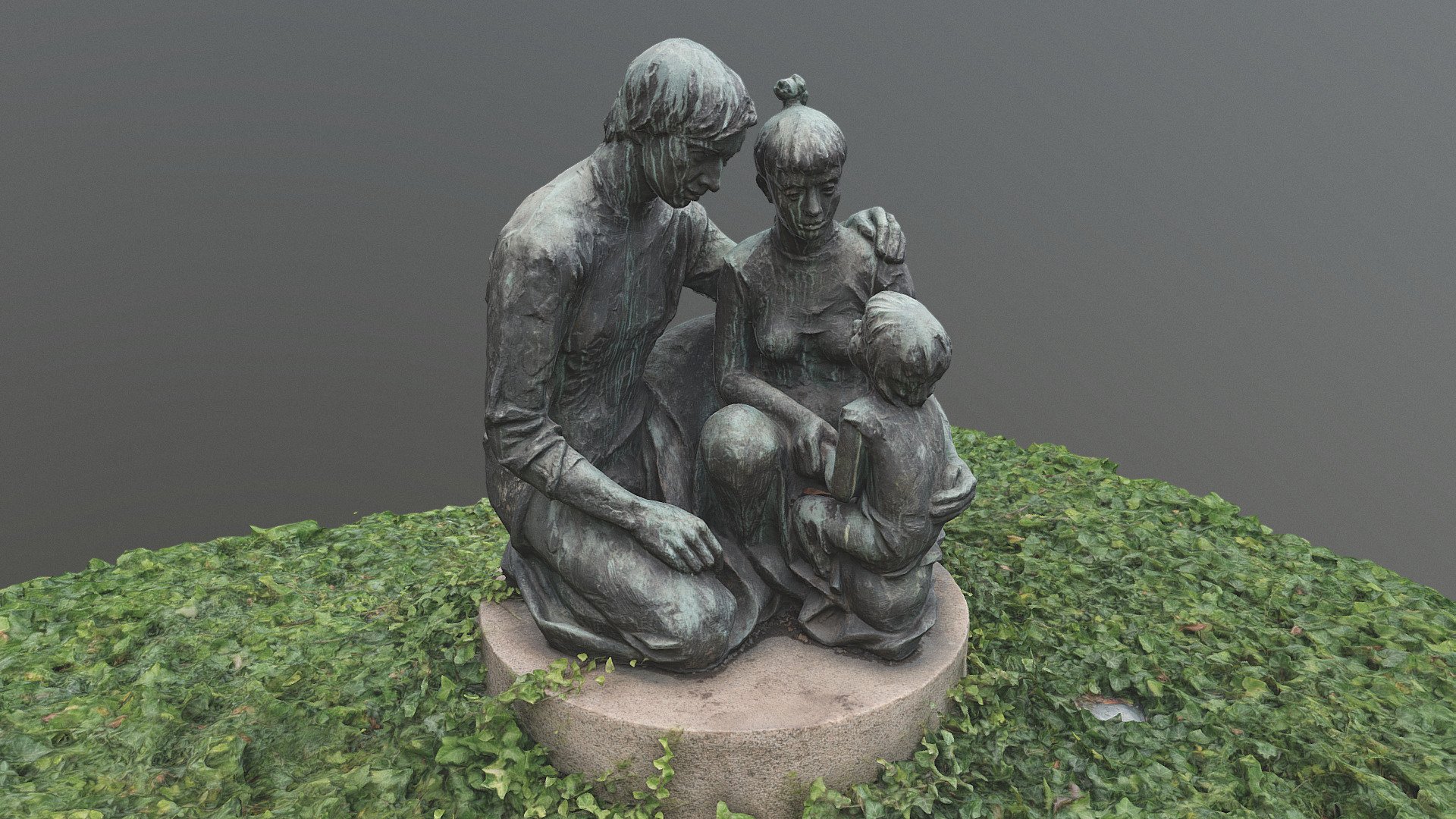Rodina - Family, public art sculpture statue object

@ Ústí nad Labem CZ, City council • https://goo.gl/maps/NwnAVszcX6r8hVJr7 July 23 2019

photogrammetry scan (24MP, 200+ photos) + Reality capture • https://pavelmatousek.cz - quality reduced for SketchFab - Rodina - Family sculpture - 3D model by matousekfoto 3d model
