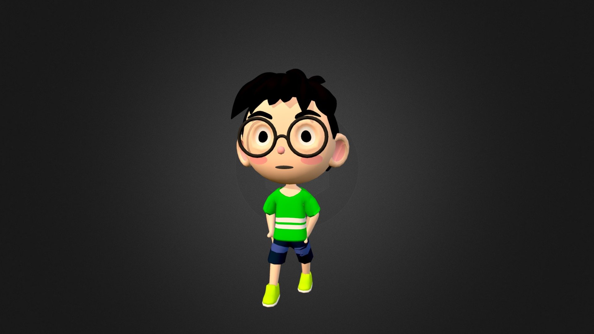 Student
Young
Nerd
Low Poly - Free Boy Game Character - Download Free 3D model by Artistic_side (@leorehman333) 3d model