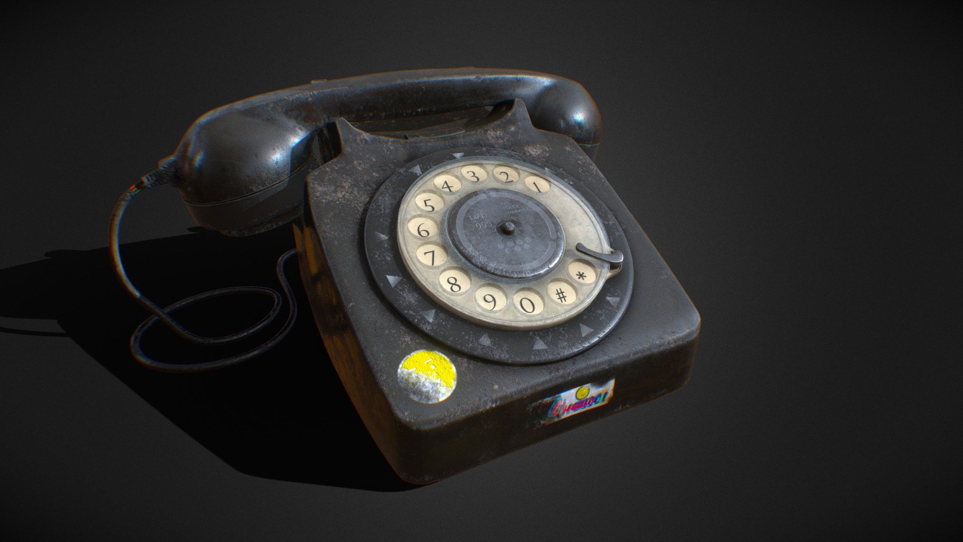 Telephone model3D 4K Textures 😁

Ready model for any game engine

4K textures come inside and also 2048x2048

I was responsible for absolutely the entire process, both modeling and texturing and baking maps and everything else 💼  😁
4k textures

includes model in FBX format - Telephone - Buy Royalty Free 3D model by highraion 3d model