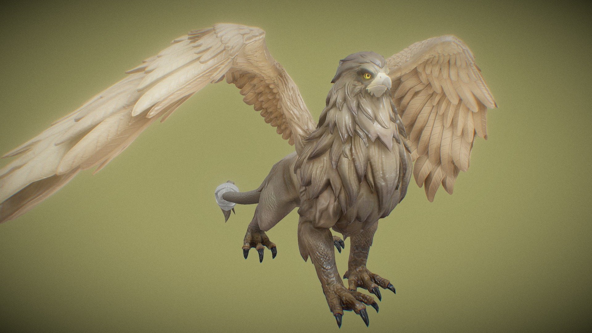 Lowpoly model of the Griffin  , a legendary creature with the body, tail, and back legs of a lion, and the head and wings of an eagle , who evolves through five stages of growth, each stage unlocking new abilities and powers. From its initial form as a young and agile creature, it transforms into a majestic and formidable presence, offering a diverse range of gameplay options for your adventures and battles in various games.
Texture and material, Blender, Substance Painter - Griffin stage1 - Buy Royalty Free 3D model by Luna Studio (@StudioLuna) 3d model