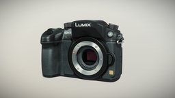 Panasonic Lumix DMC-GH3 mirrorless camera kit, still, photo, hd, shoot, point, compact, mirror, dslr, shot, camera, less, slr, low-poly, 3d, low, poly, model, digital, bridge, mirrorless, hdslr