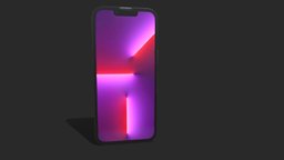 apple iphone13 fbx, substancepainter, photoshop, texture, maya2018, 3dmodel