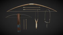 Makeshift Ranged Weapons survival, ranged, crafting, assetstore, makeshift, improvised, weapon, unity, unity3d, gameready, rangedweapon