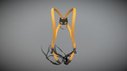 Safety Harness armored, harness, construction-site, contruction, harness-fitting, industrial-safety