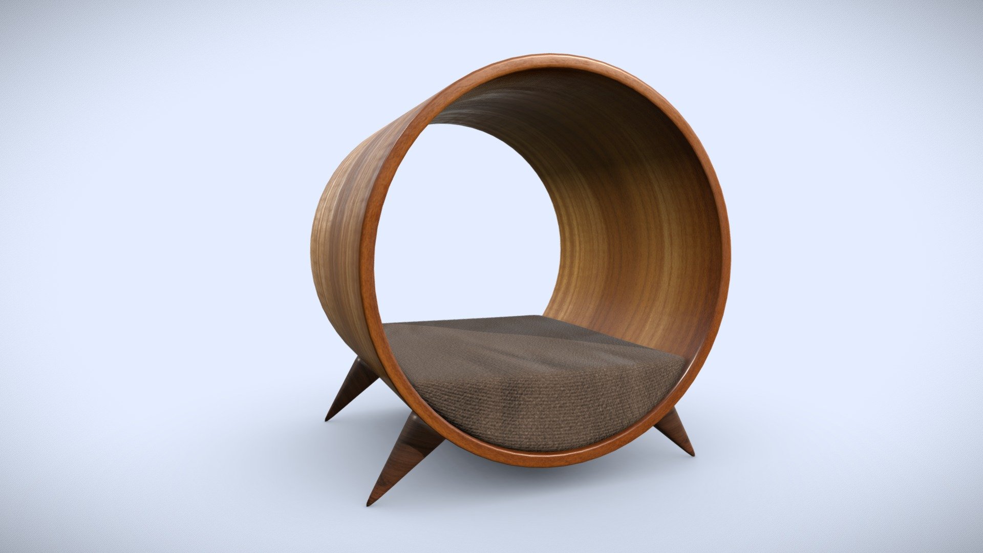 This 3D model is a Rounded Bed Pet
Made in Blender 2.8x (Cycles Materials) and Rendering Cycles.
Main rendering made in Blender 2.8 + Cycles using some HDR Environment Textures Images for lighting which is NOT provided in the package!

What does this package include?
3D Modeling of a Rounded Bed Pet
Textures of 3D model  in 2K (Base Color, Normal Map, Roughness) 

Important notes 
File format included - (Blend, FBX, OBJ)
Texture size -  2K (Base Color, Normal Map, Roughness) 
Uvs non - overlapping
Polygon: Quads
Centered at 0,0,0
In some formats may be needed to reassign textures and add HDR Environment Textures Images for lighting.
Not lights include 
Renders preview have not post processing
No special plugin needed to open scene.

If you like my work, please leave your comment and like, it helps me a lot to create new content.
If you have any questions or changes about colors or another thing, you can contact me at  we3domodel@gmail.com - Rounded Bed Pet - Buy Royalty Free 3D model by We3Do (@giovanny) 3d model