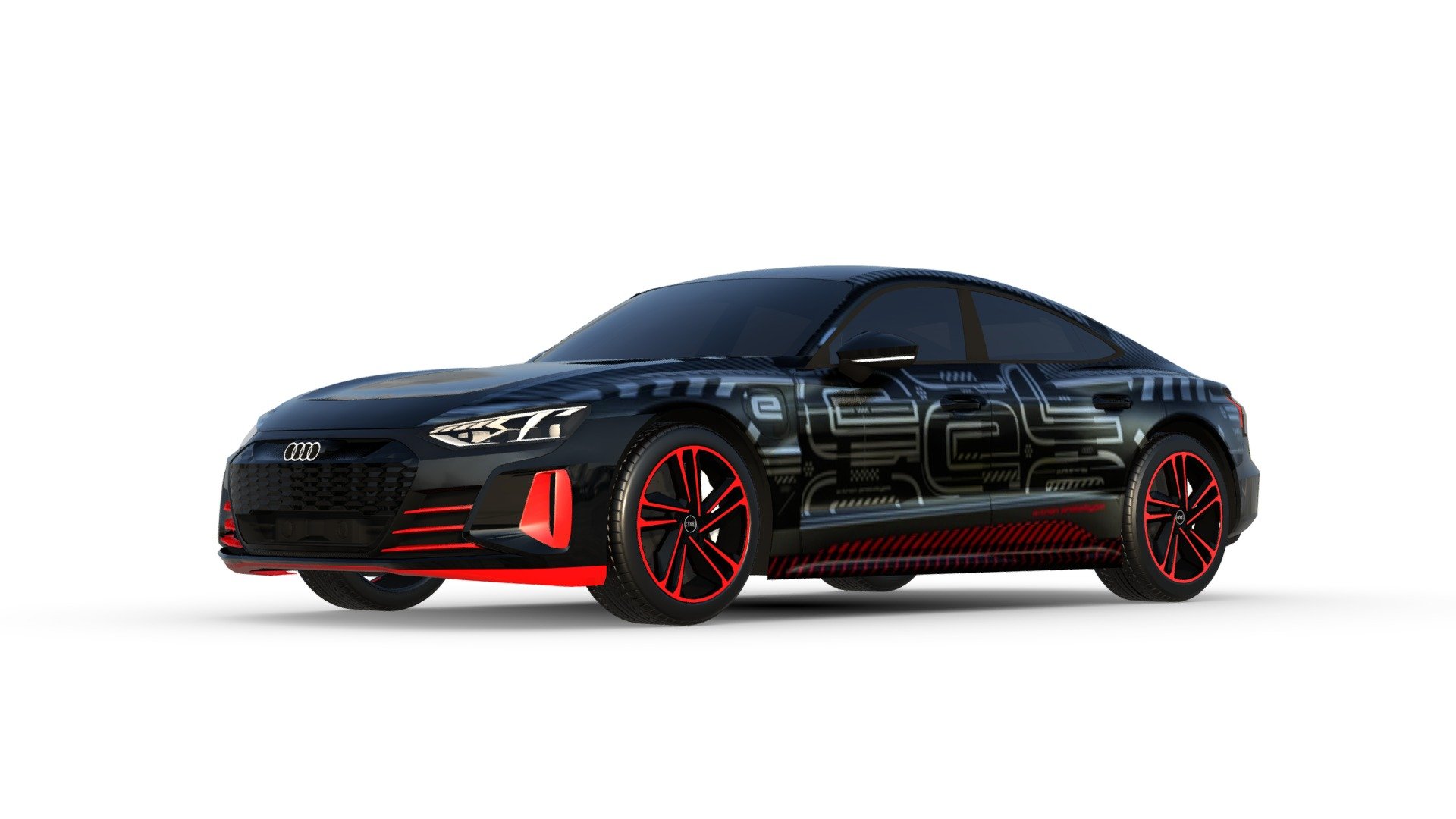 The Audi RS E-tron GT 3D model is a realistic replica of this fast and exciting electric vehicle. It has been precisely designed to capture every detail of this luxury car, combining power with sustainable mobility. Thanks to the high-quality details and textures, this model is ideal for visualizations, animations and other graphic designs related to electric cars 3d model