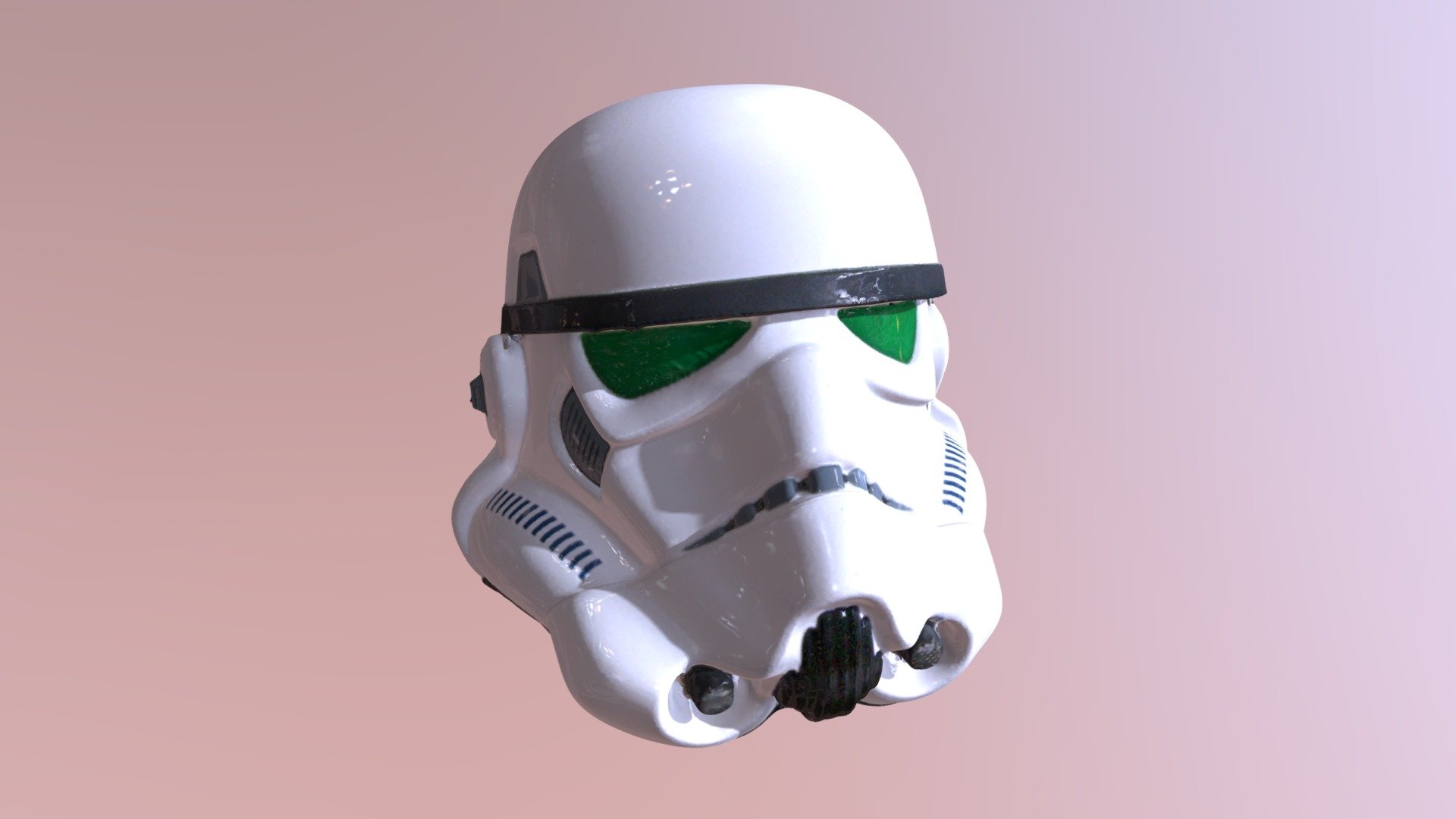 Star Wars, Storm Trooper Helmet - Stormtrooper Helmet - 3D model by orbitalscot 3d model