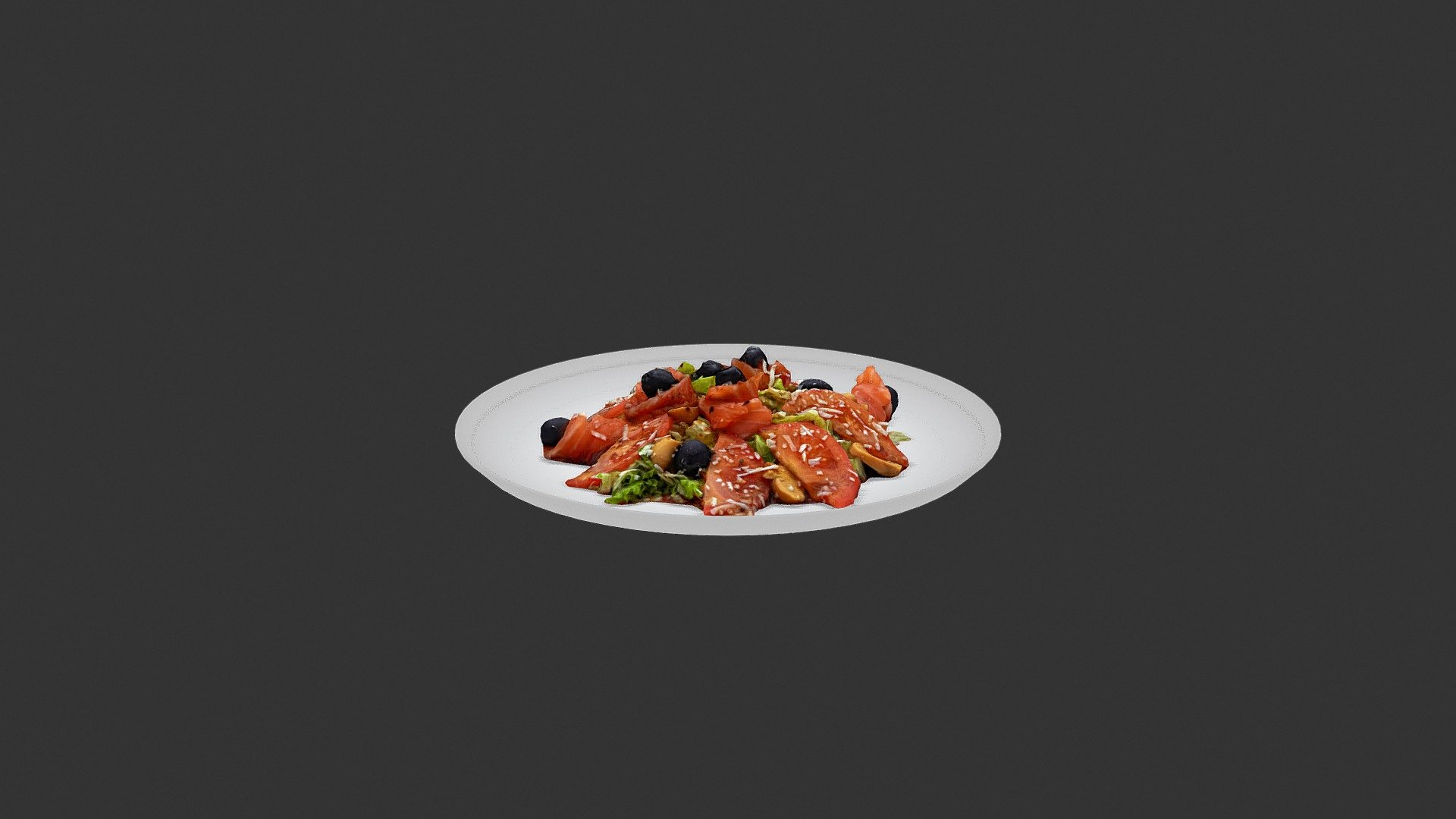 Mix Salmon With Salmon - 3D model by alex.alexandrov.a 3d model