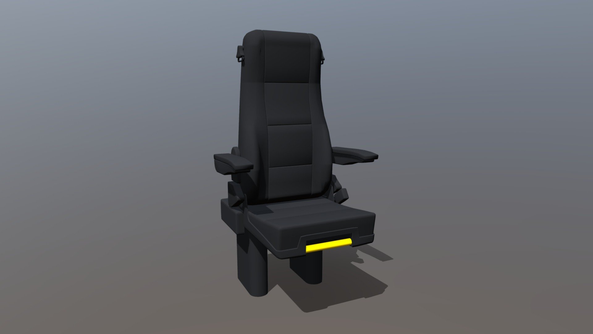 A Railway High Speed Motor Vehicle Seat - Train seat 019 - Buy Royalty Free 3D model by xiaoshen (@chengxiaoshen) 3d model