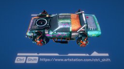 Cyberpunk hovercar animated vehicles, flying, cyberpunk, hover, hovercraft, musclecar, hovercar, flyingcar, cyberpunk2077, scifivehicle, vehicle, scifi, design, car, concept