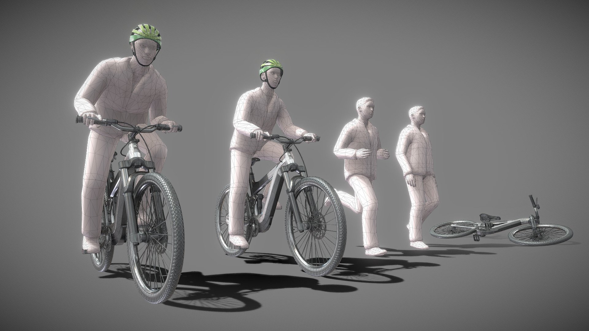 Cycling Animations and Waklcycle (Test).



3D modeled and textured by 3DHaupt in Blender 2.93 3d model