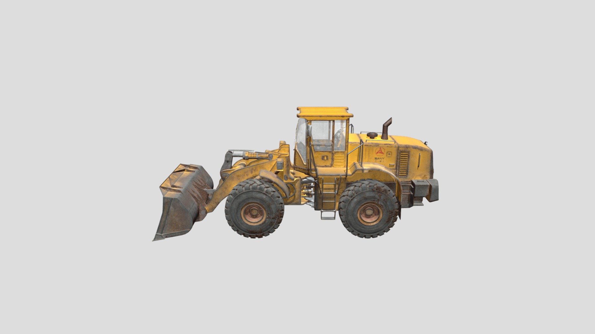 bulldozers - Download Free 3D model by wzah520 3d model