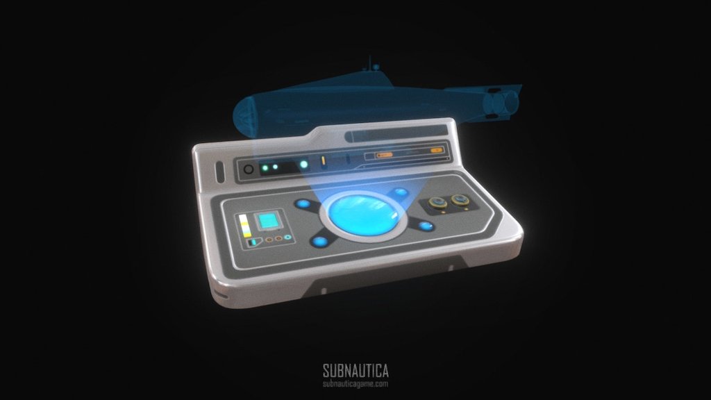 http://store.steampowered.com/app/264710/Subnautica/ - cyclops_console_03 - 3D model by Fox3D 3d model
