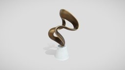 Modern Abstract Copper Art Sculpture 37 modern, bronze, figure, shape, decorative, brass, gallery, decor, copper, stucco, unwrapped, art, abstract, sculpture