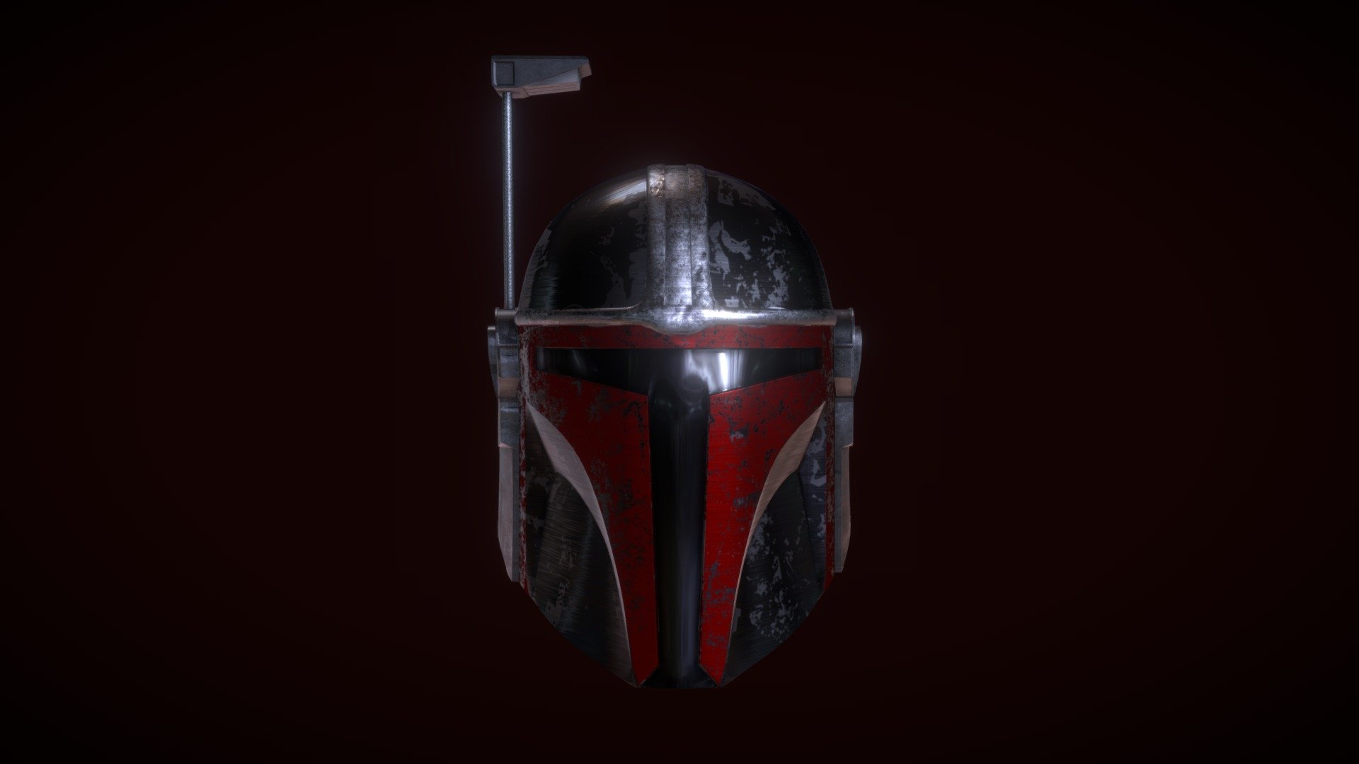 Since The Mandalorian series started and it's pretty cool I wanted to make my own Mandalorian helmet 3d model