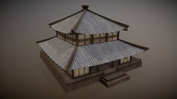 Japanese Dojo dojo, asian, vr, oriental, structure, japanese