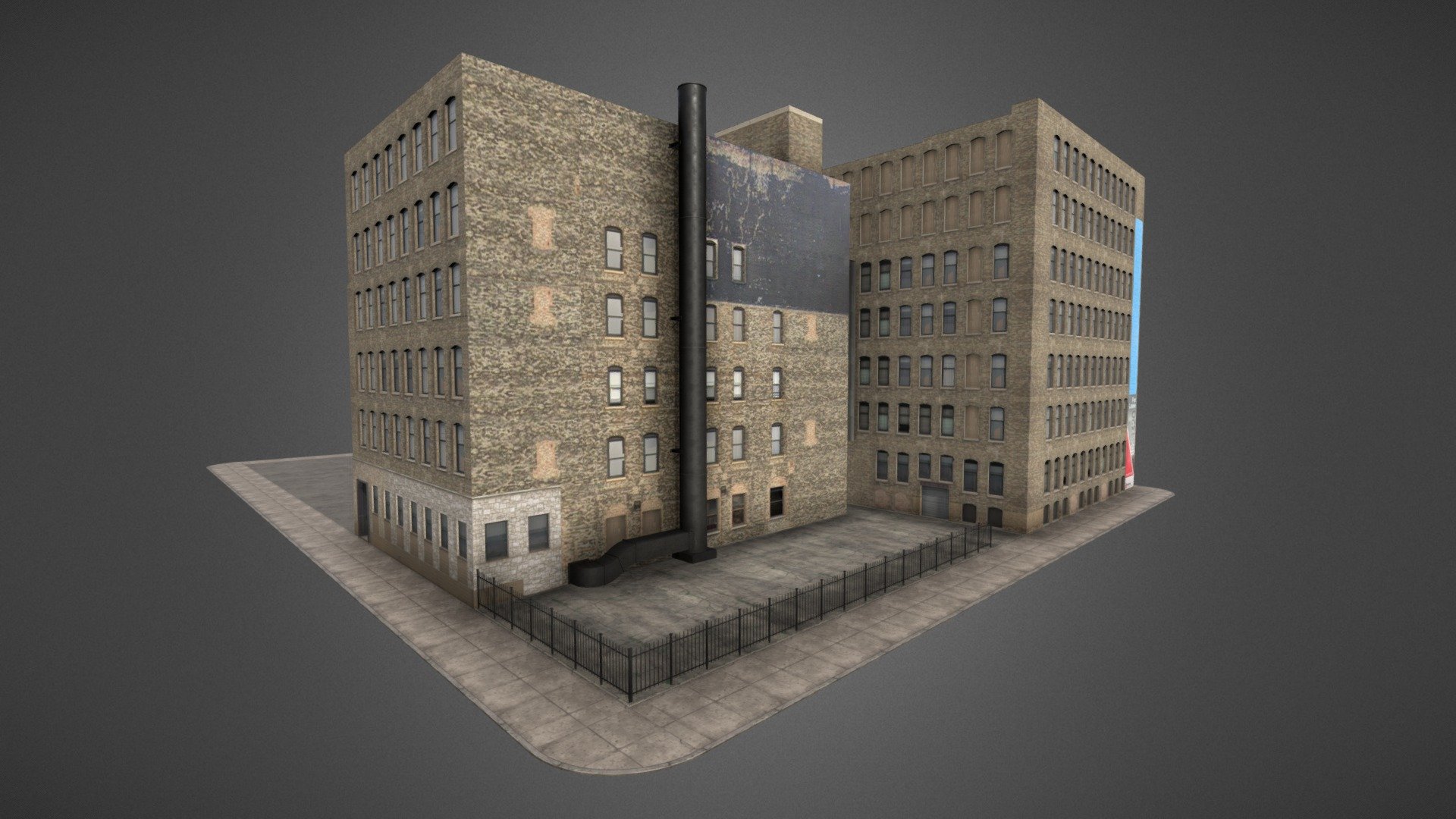 623 N Orleans St
Chicago, Illinois

A recreation of an Industrial site in Chicago 3d model