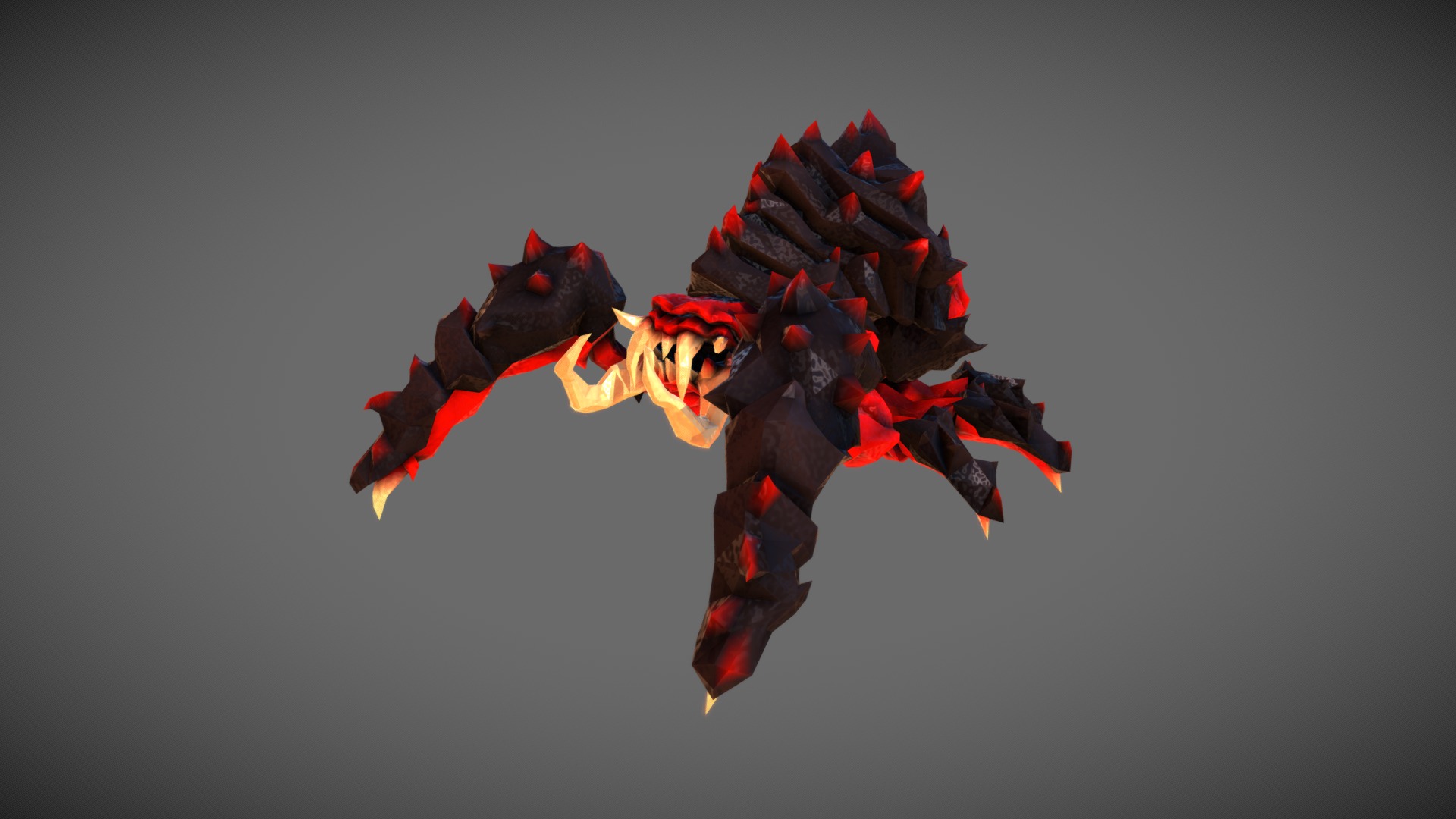 Dreadnought made for Deep Rock Galactic, My design, no textures are used in DRG only vertex colors and shaders. DRG only uses textures for effect like, roughness or specular 3d model